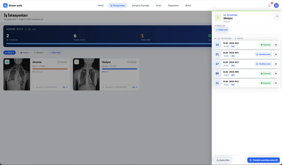 dicom-axle iPad